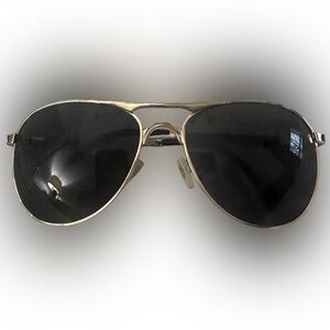 Oakley crosshair gold aviator sunglasses unisex